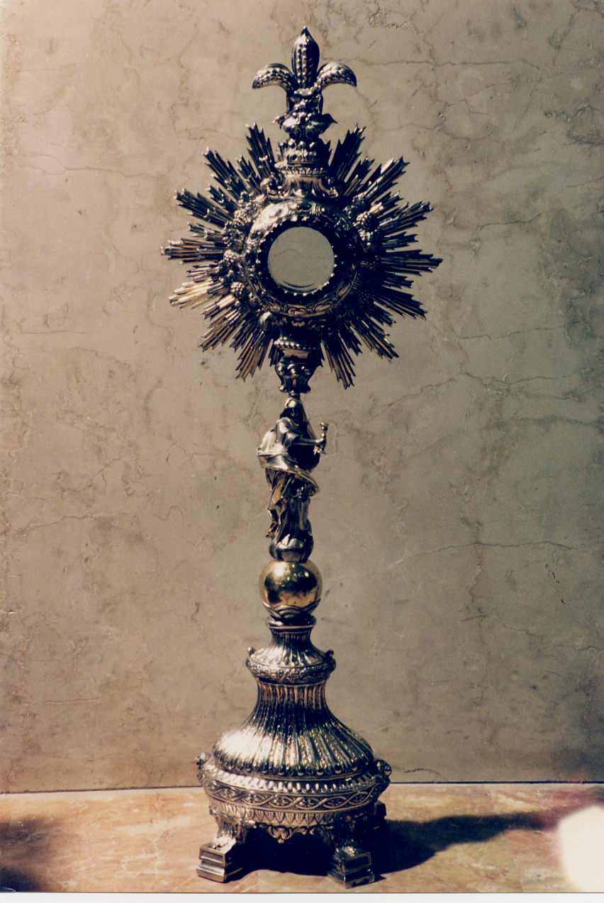 ostensorio - bottega napoletana (sec. XIX)