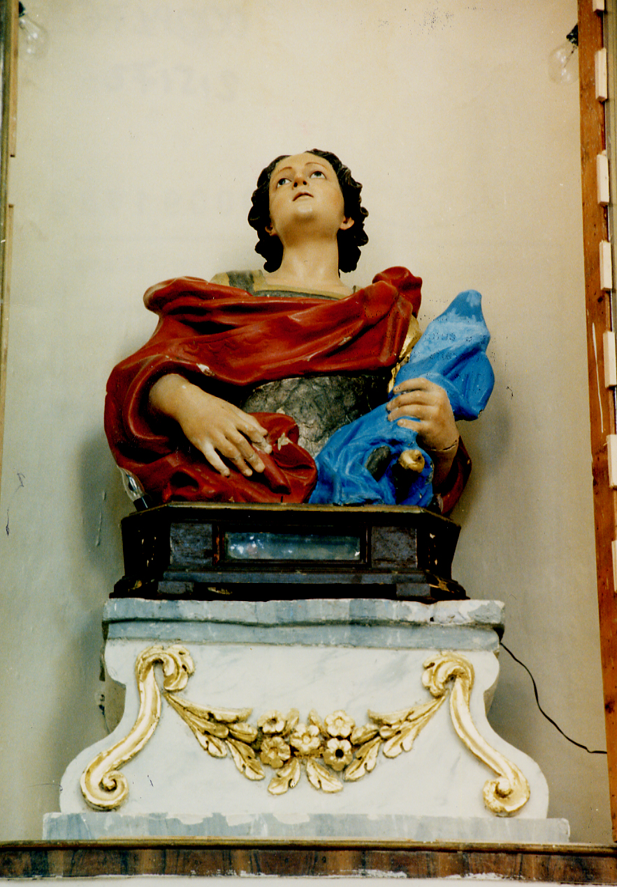 San Maurizio Marire (reliquiario - a busto) - ambito abruzzese (fine sec. XVIII)