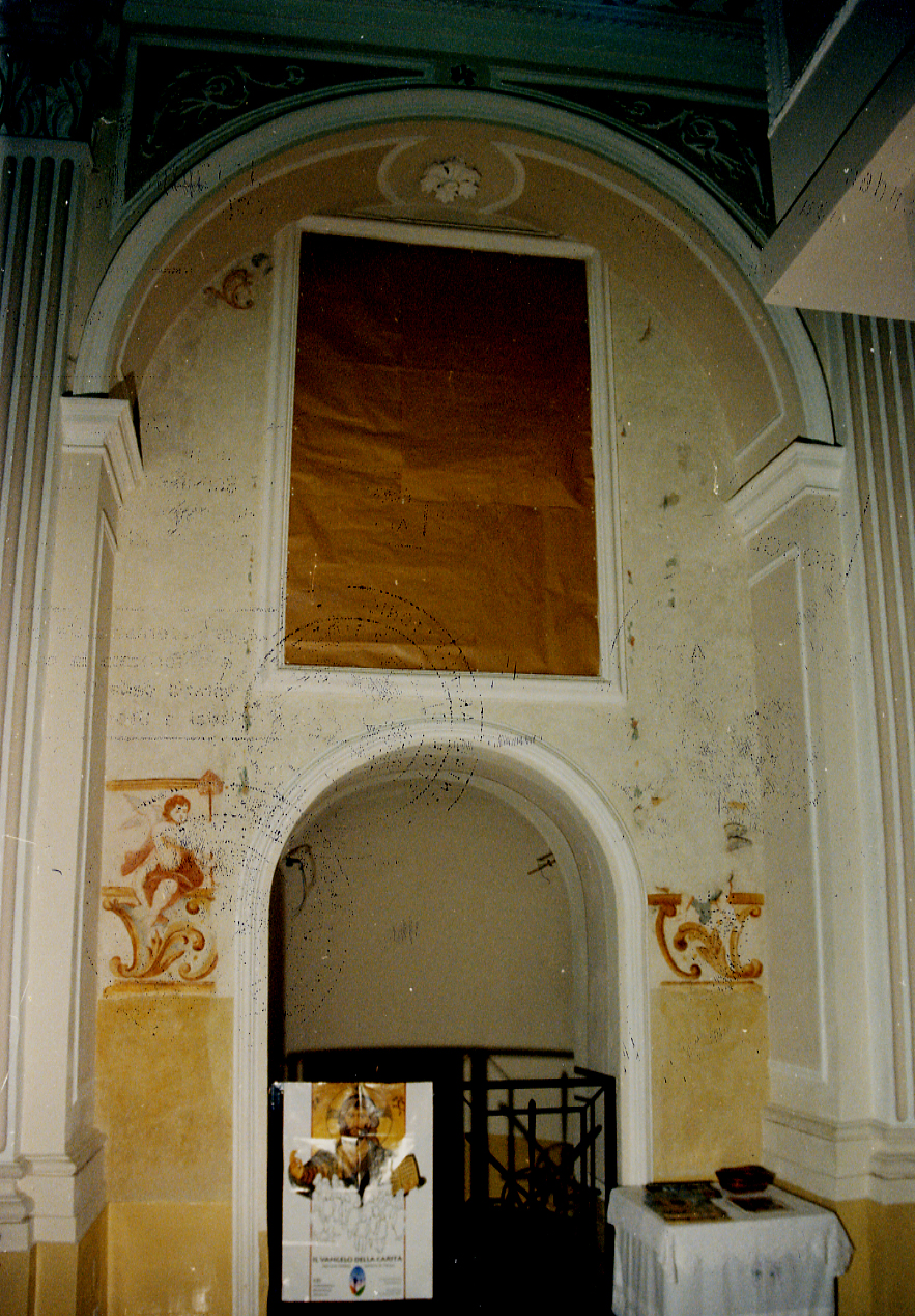 angeli (dipinto, frammento) - ambito abruzzese (fine/inizio secc. XVII/ XVIII)