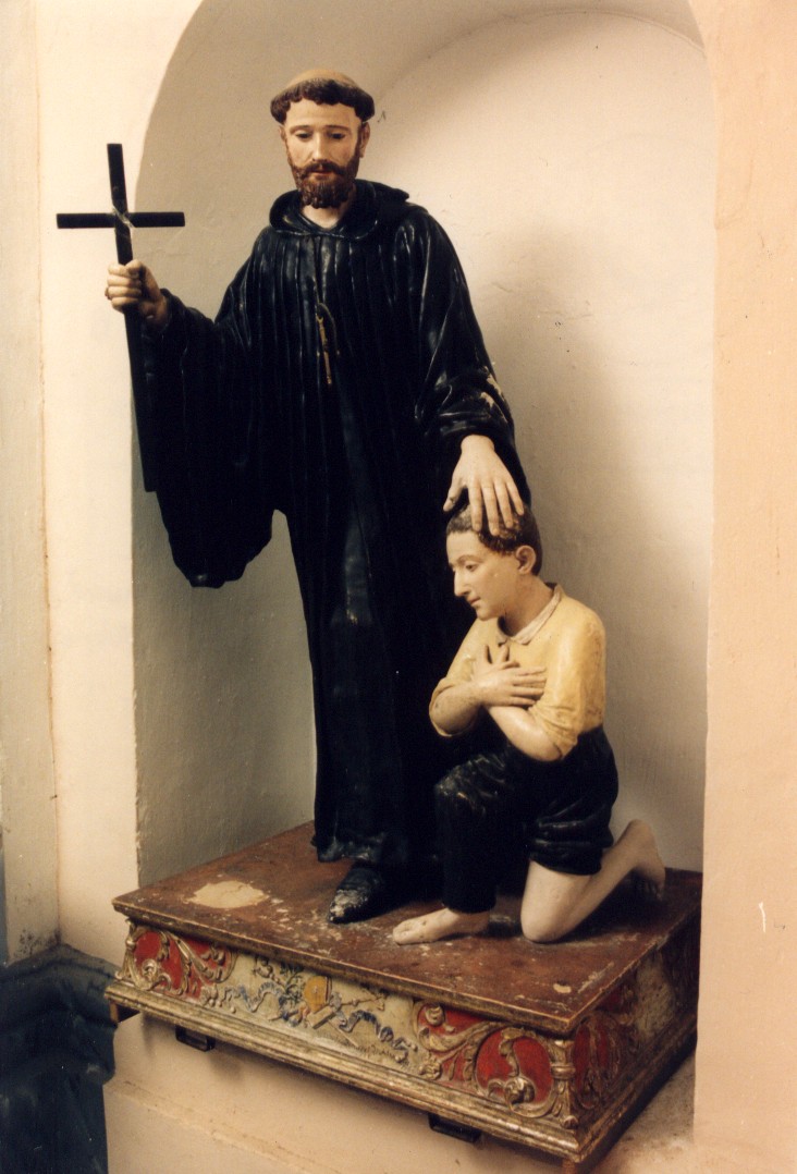 San Mauro e San Placido (gruppo scultoreo) di Falcucci Michele (sec. XIX)