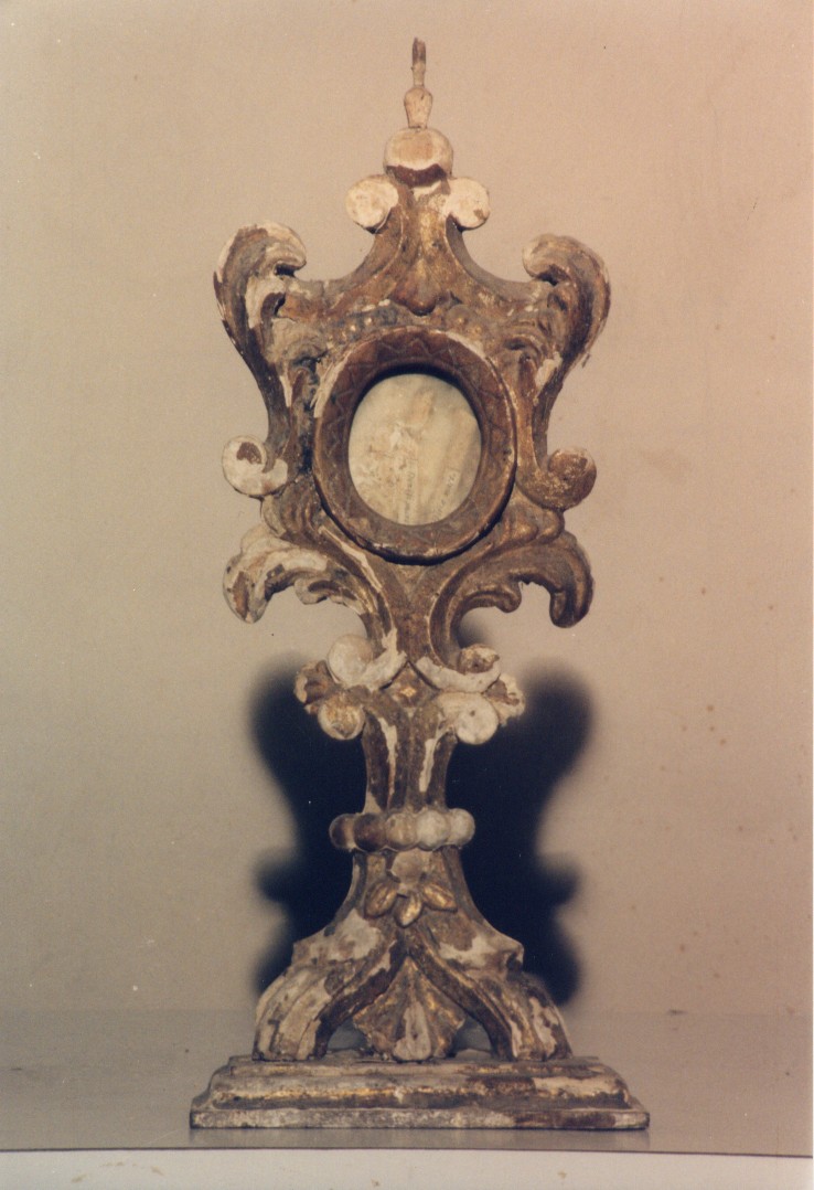 San Donato martire e Santa Vittoria martire (reliquiario - a ostensorio) - ambito abruzzese (metà sec. XIX)