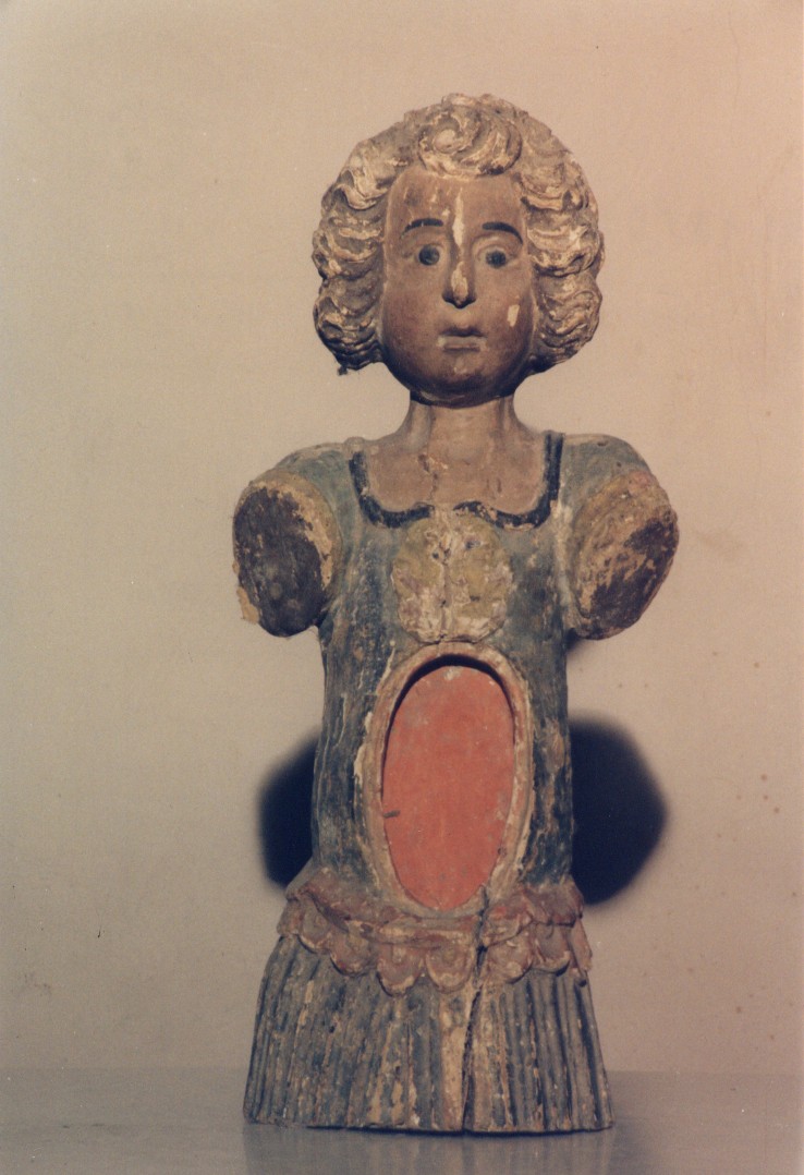 reliquiario - a busto - ambito abruzzese (sec. XV)