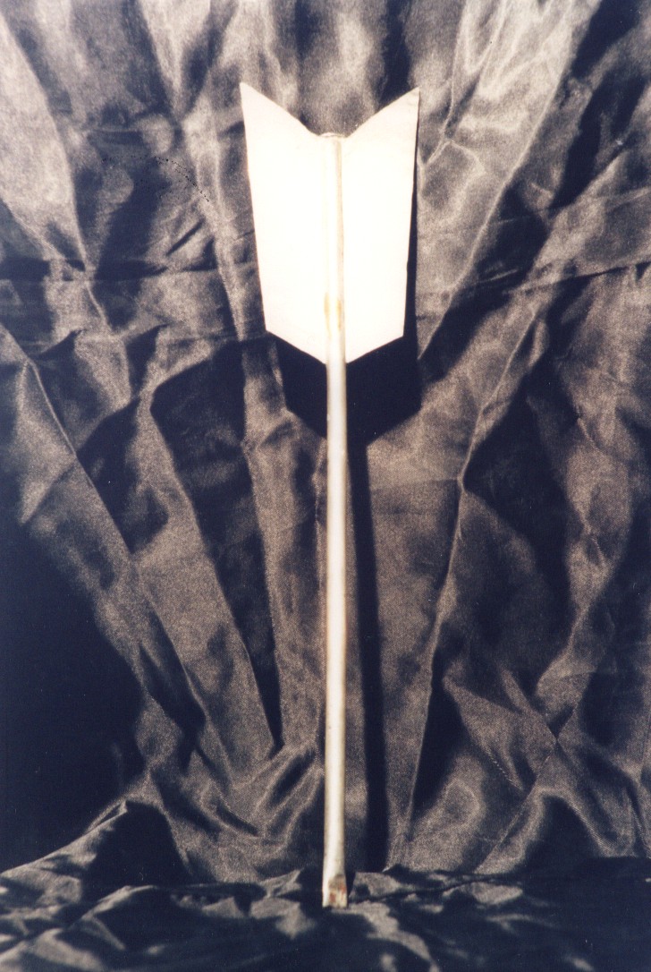 freccia (attributo iconografico di immagine sacra) - ambito abruzzese (sec. XIX)
