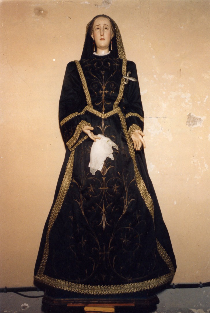 Madonna Addolorata (manichino) - manifattura abruzzese (inizio sec. XIX)