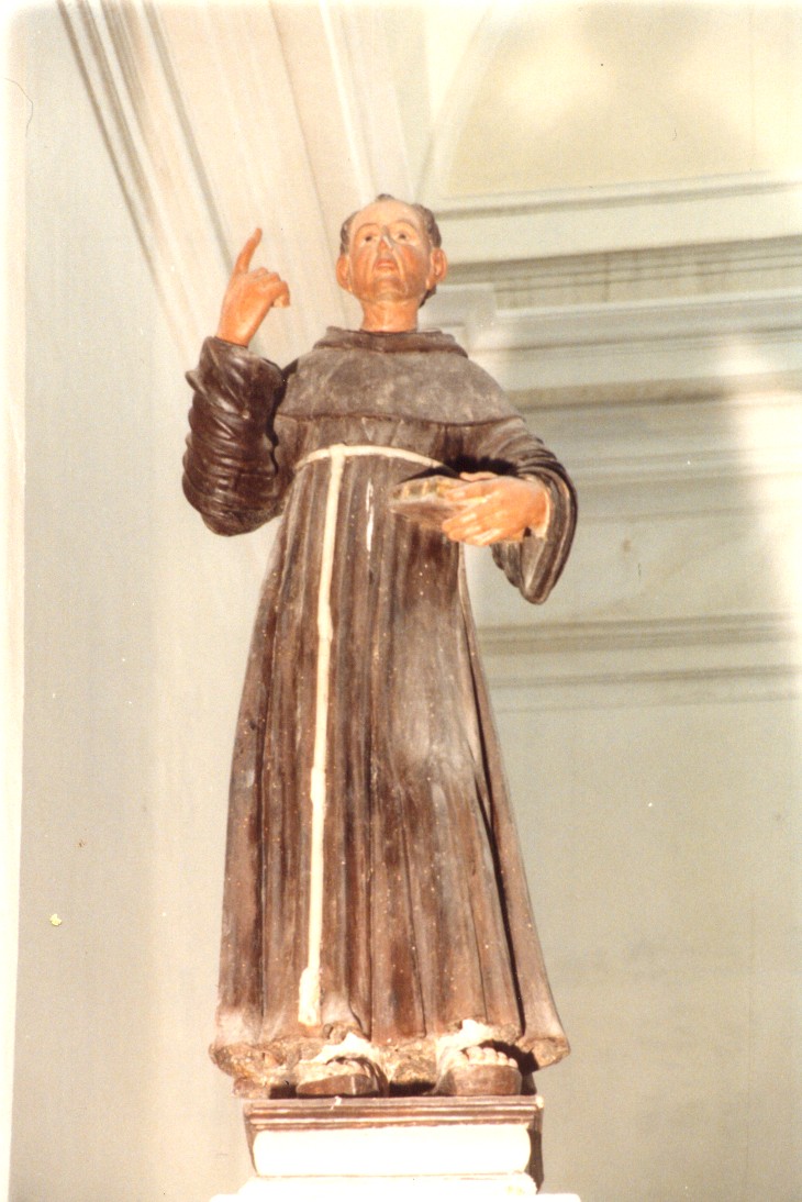 San Domenico (statua) - ambito abruzzese (prima metà sec. XIX)