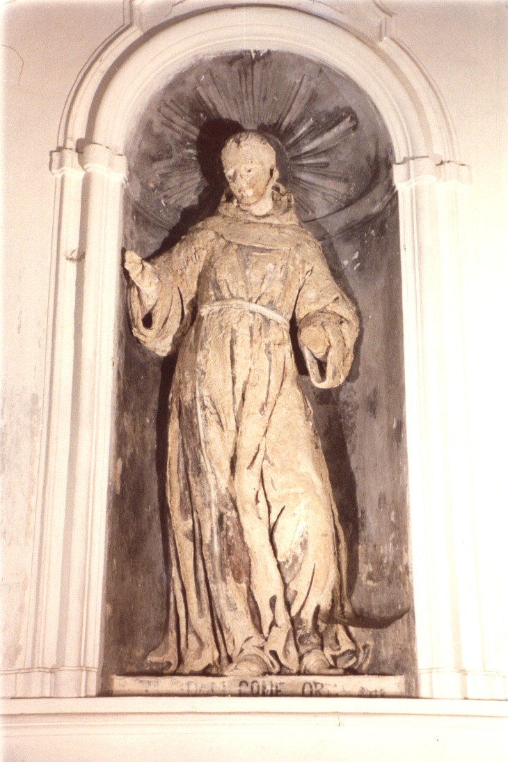 San Leonardo (statua) - bottega Italia meridionale (fine/inizio secc. XVIII/ XIX)