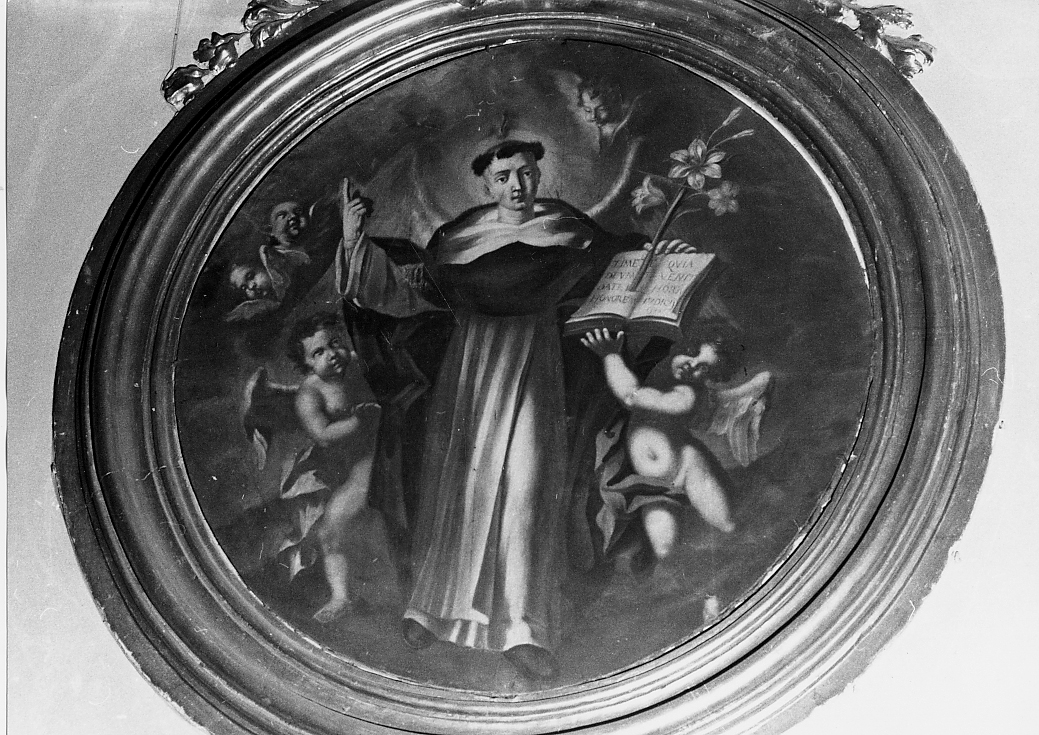 SAN DOMENICO (dipinto) di Damini Vincenzo (cerchia) (sec. XVIII)