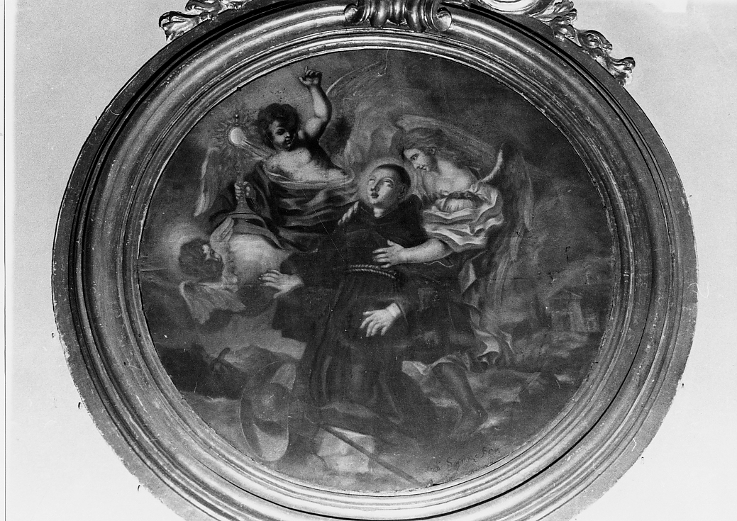 SAN PASQUALE BAYLON (dipinto) di Damini Vincenzo (cerchia) (sec. XVIII)