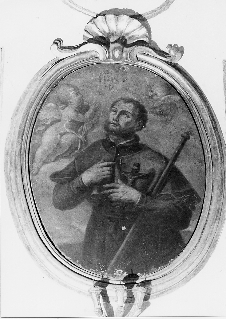 SANT'IGNAZIO DI LOYOLA (dipinto) di Caro Lorenzo de (maniera) (sec. XVIII)