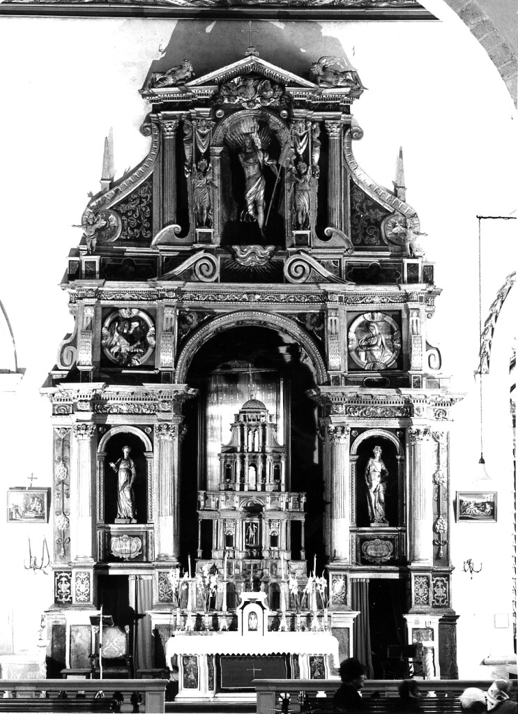 altare maggiore di Mosca Ferdinando (fine/inizio secc. XVII/ XVIII)
