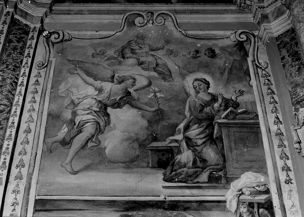 ANNUNCIAZIONE (dipinto) di Cenatiempo Gerolamo (sec. XVIII)