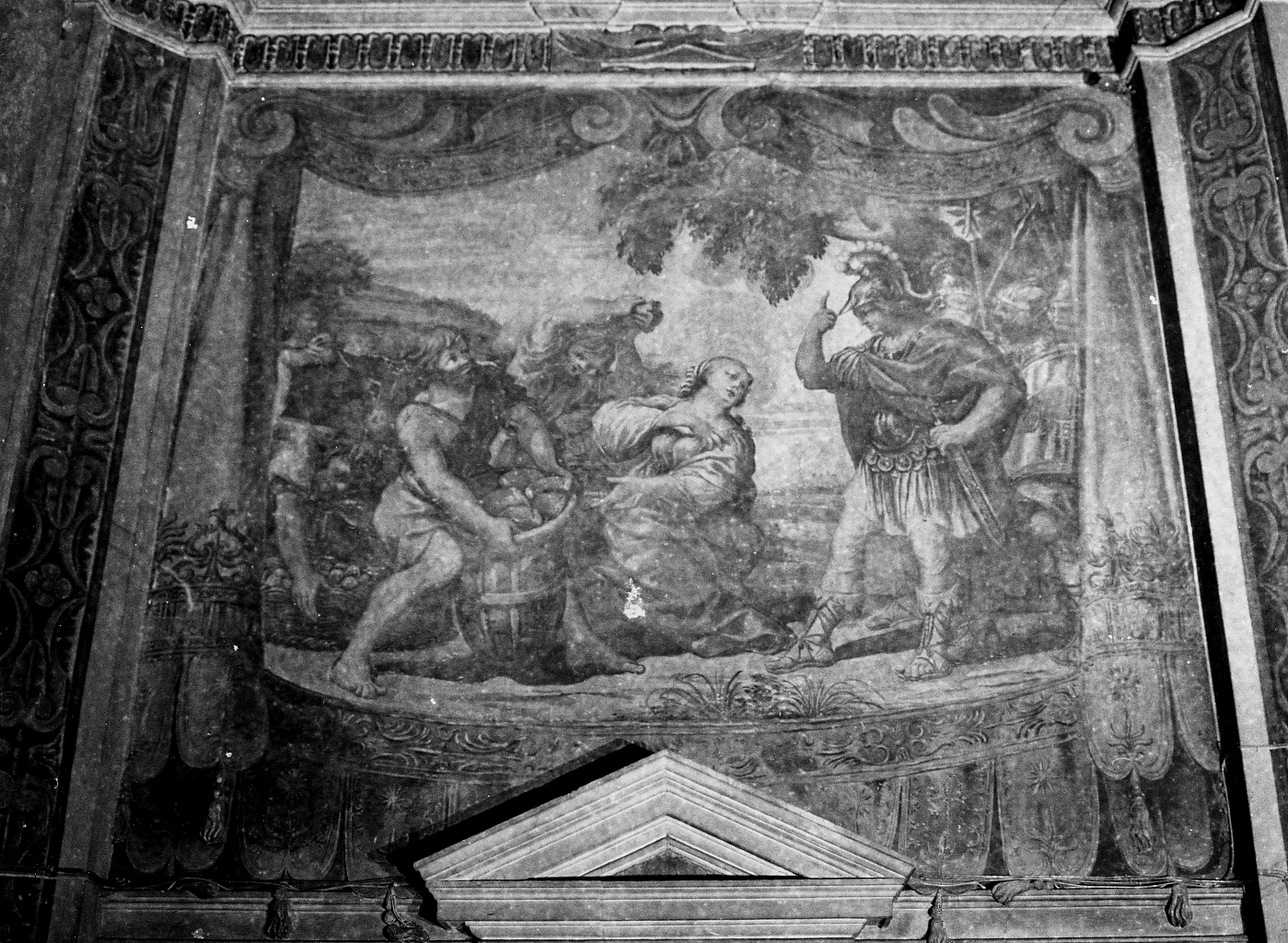 DAVID E ABIGAIL (dipinto) di Berrettini Lorenzo (sec. XVII)