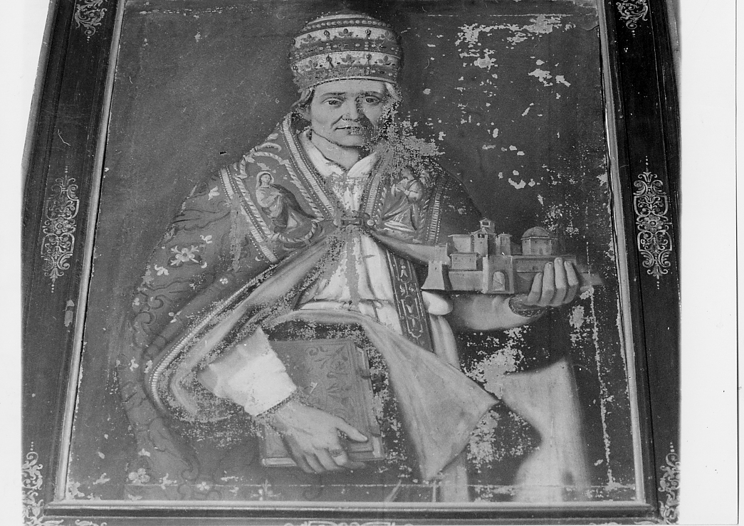 SAN PIETRO CELESTINO (dipinto) di Bedeschini Giulio Cesare (scuola) (sec. XVII)