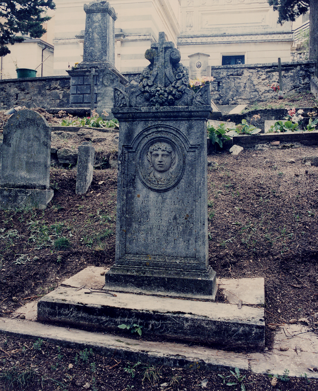 stele funeraria - ambito abruzzese (sec. XIX)