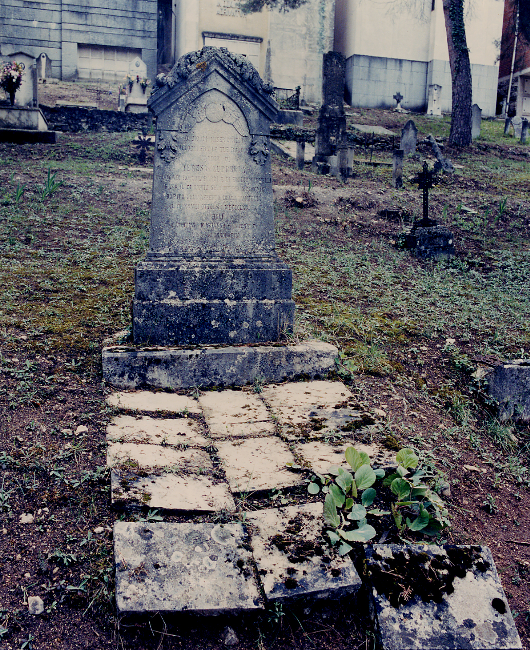 monumento funebre - ambito abruzzese (sec. XIX)