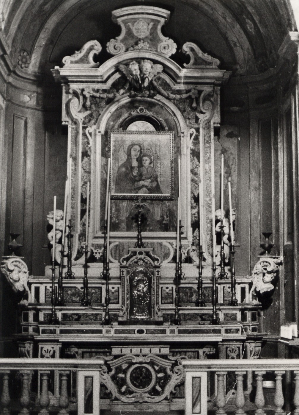 altare - ambito Italia centrale (sec. XVIII)