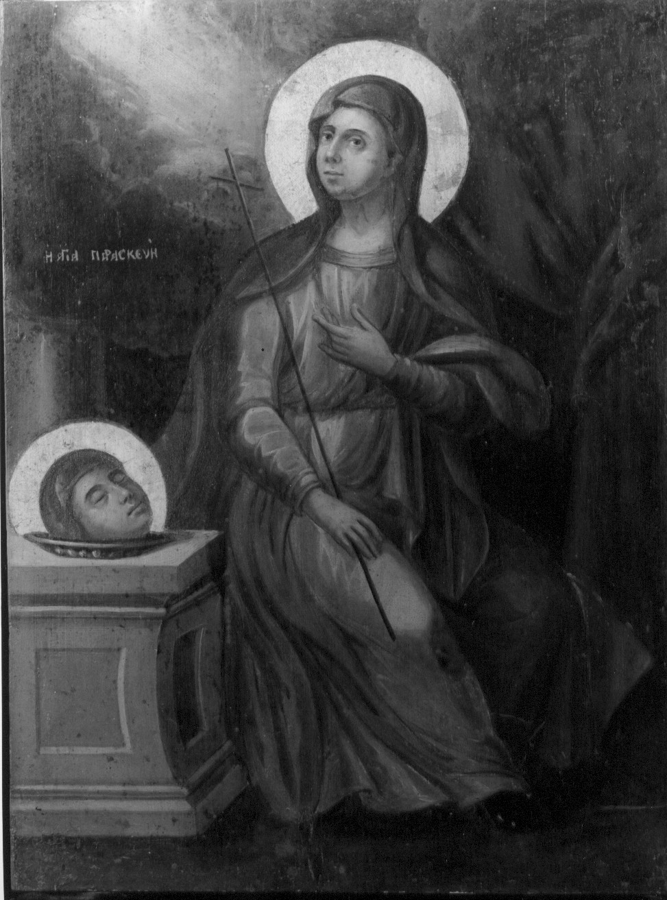 Santa Parasceve, Santa Parasceve (icona) di Kantunis Nicolaos (maniera), Kutuzis Nicolaos (maniera) (fine/inizio secc. XVIII/ XIX)
