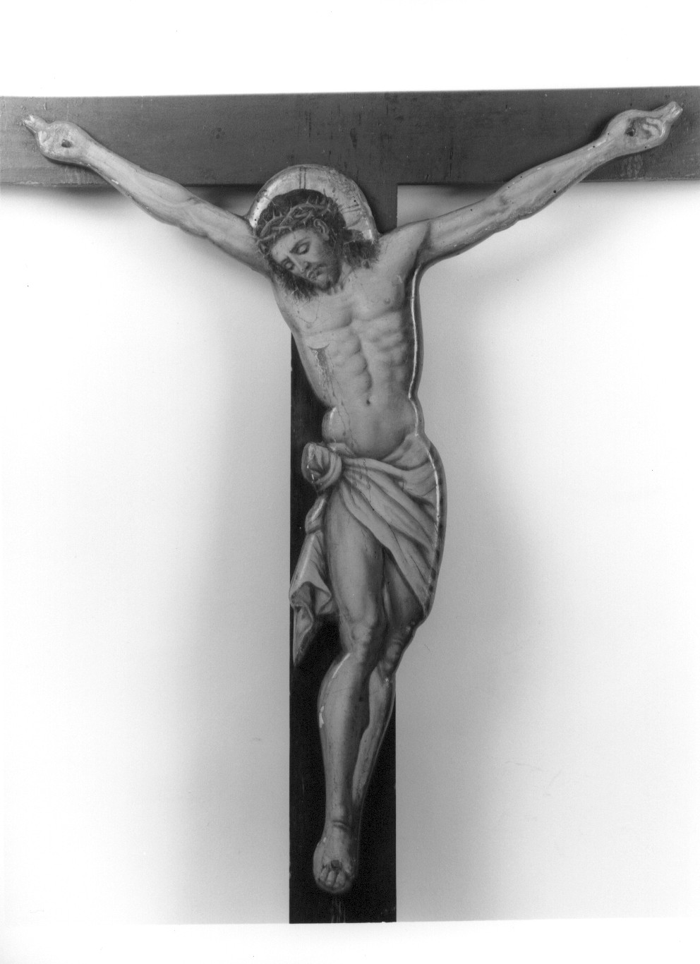 Crocifisso, Cristo crocifisso (crocifisso) di Karusos Eustathios (attribuito) (terzo quarto sec. XVIII)