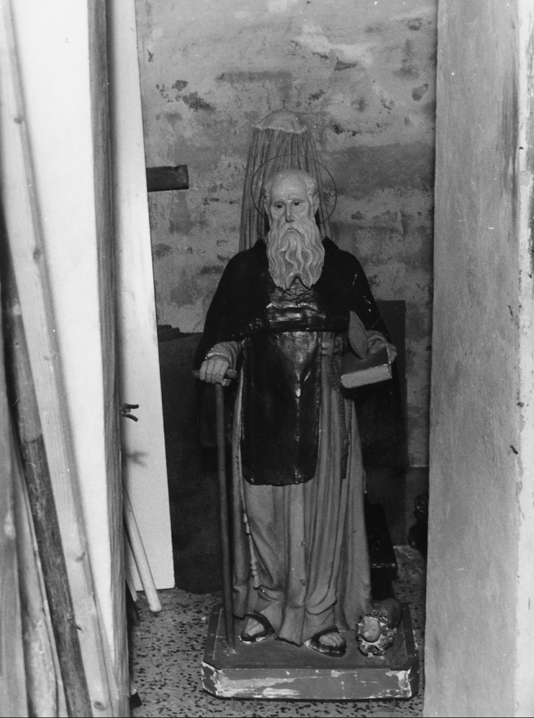 S. Antonio Abate (statua) - ambito Italia centrale (sec. XIX)