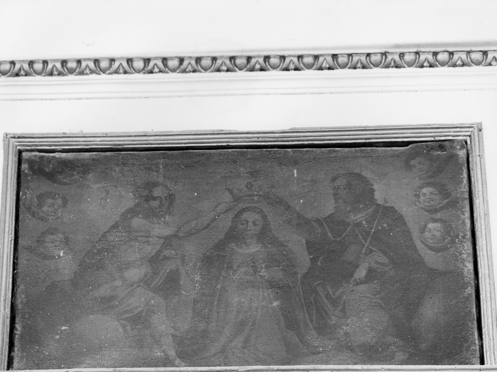 Incoronazione della Vergine (dipinto) - ambito Italia centrale (sec. XVII)