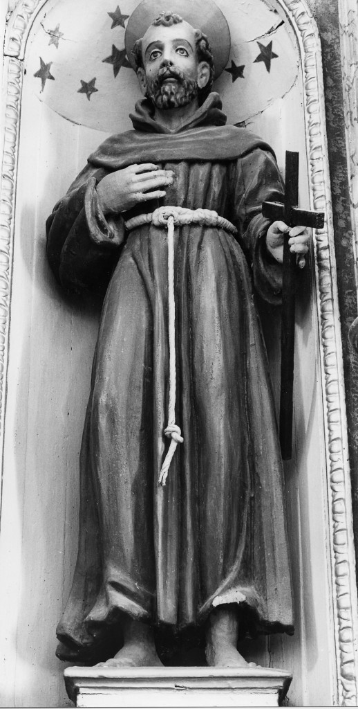 S. Francesco d'Assisi (statua) - ambito Italia centrale (sec. XVIII)