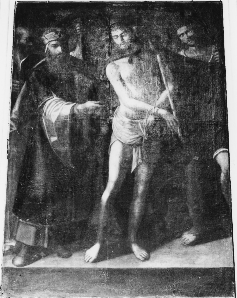 Ecce Homo (dipinto) di Vecellio Tiziano (attribuito) (sec. XVI)