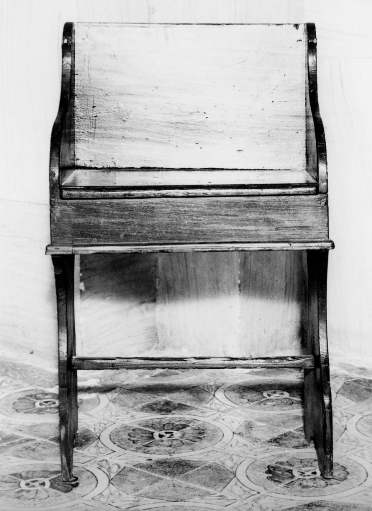 panca - ambito Italia centrale (sec. XVII)