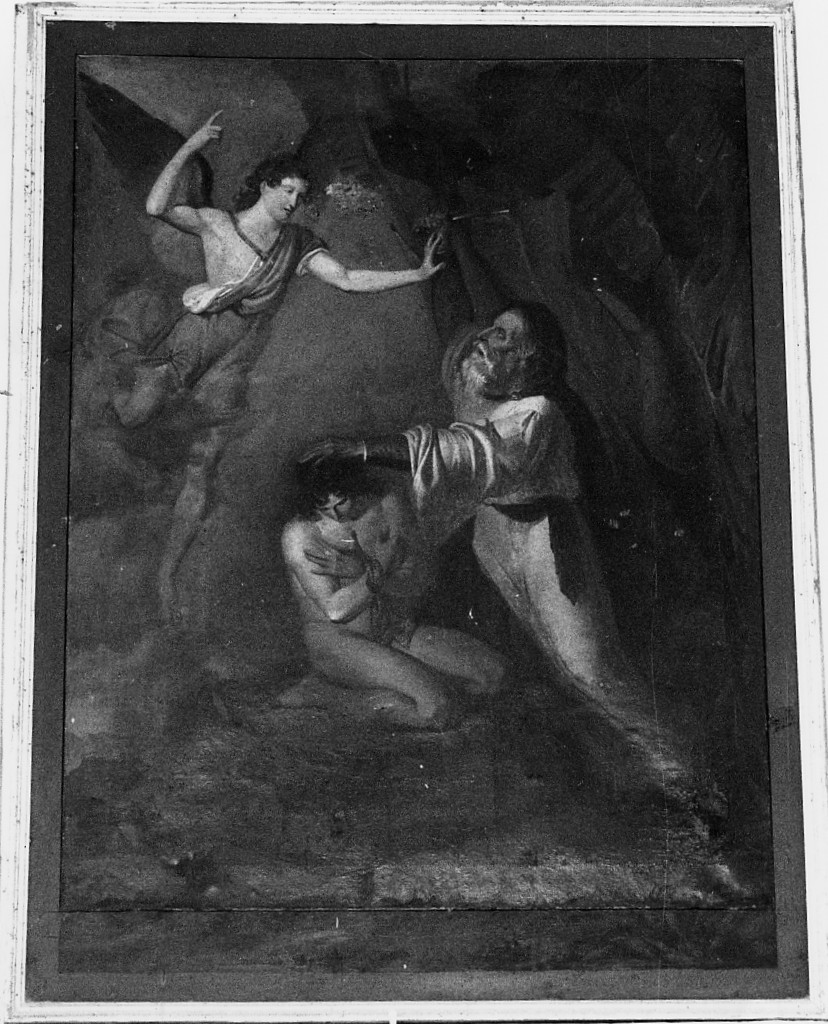 Il sacrificio di Isacco (dipinto) - ambito Italia centrale (sec. I)