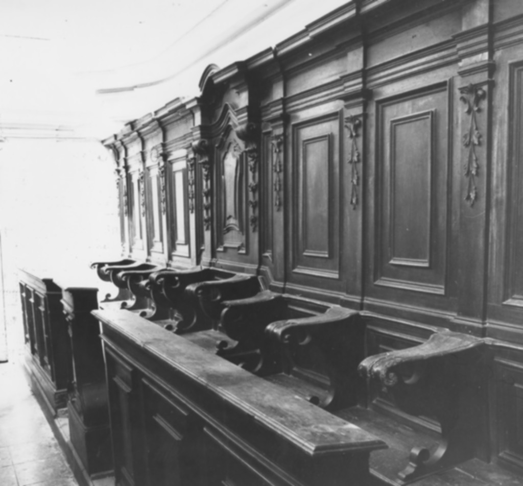 stalli del coro - ambito Italia centrale (sec. XVII)