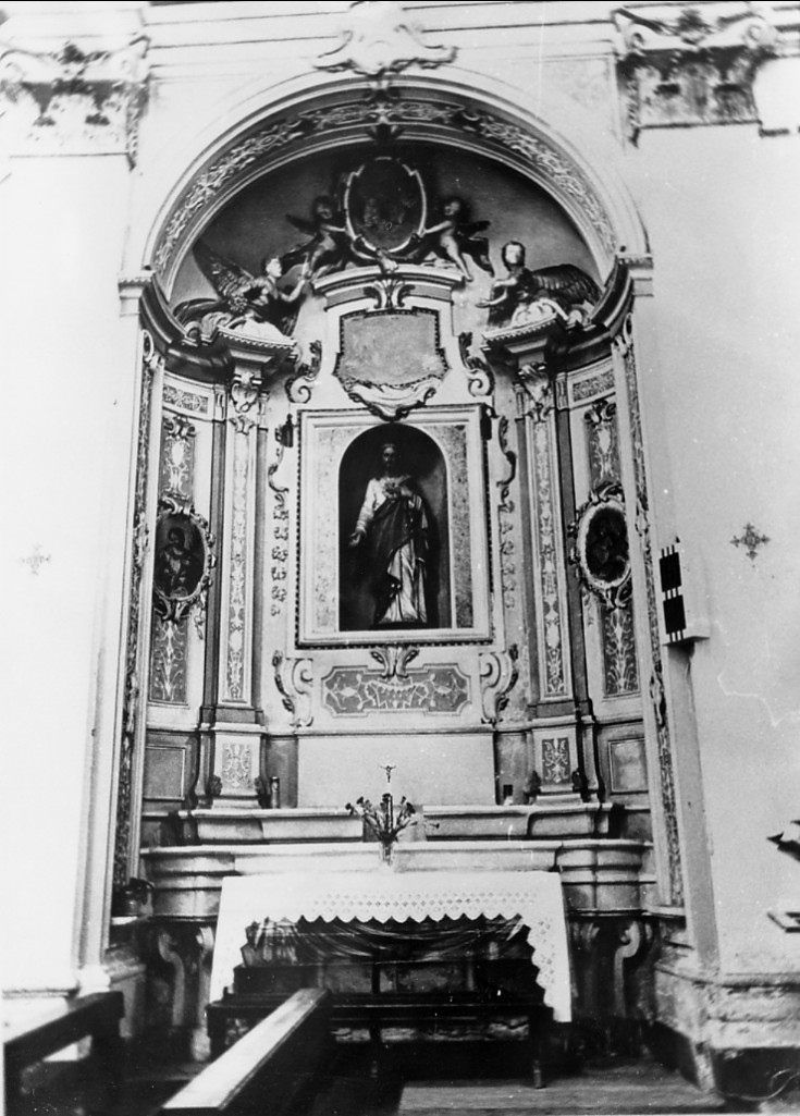 altare - ambito abruzzese (fine/inizio secc. XVIII/ XIX)