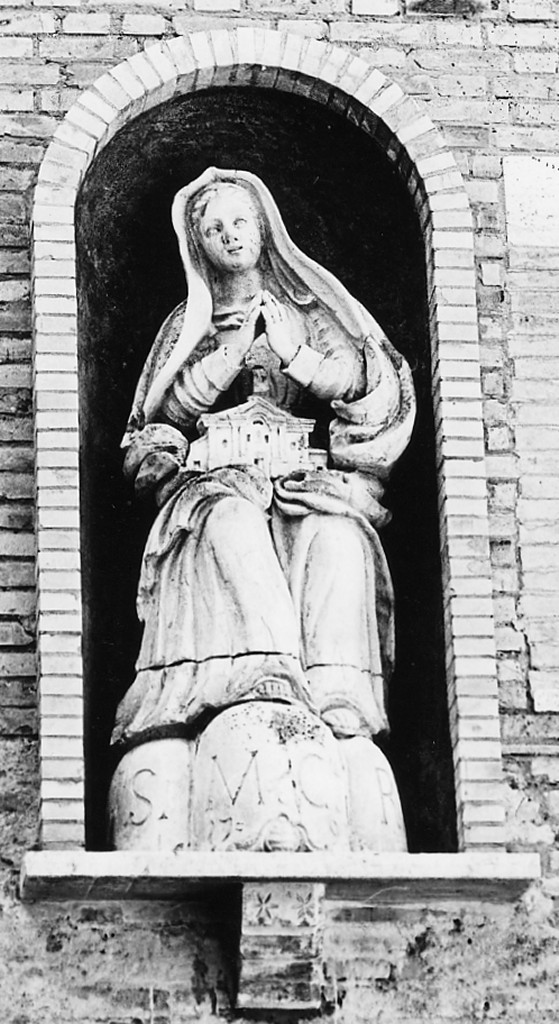 Madonna (statua) - ambito Italia centrale (sec. XVIII)