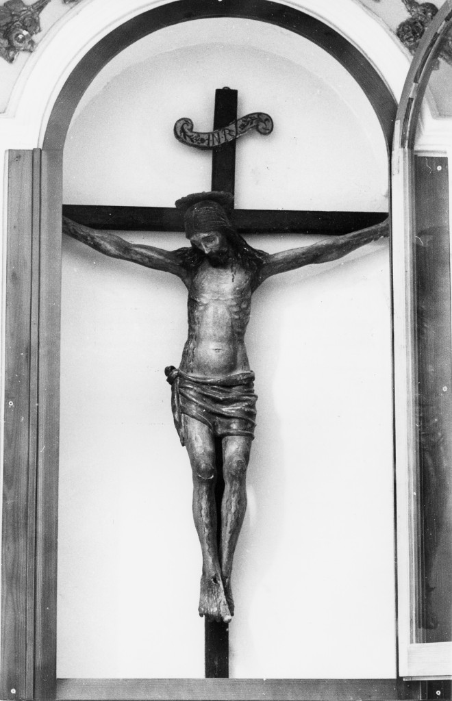 Cristo crocifisso (crocifisso) - ambito Italia centrale (sec. XIX)