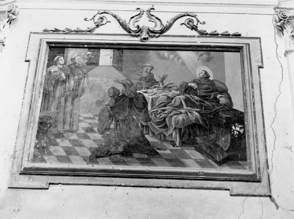 Miracolo di S. Agostino (dipinto) - ambito Italia centrale (sec. XVIII)
