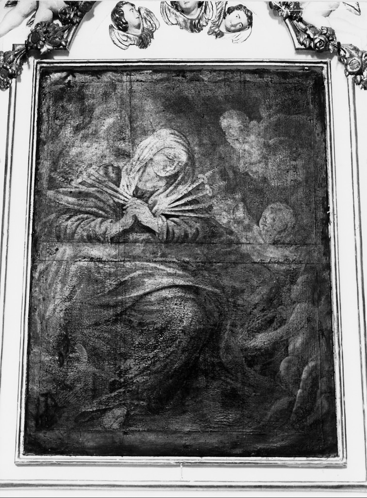 Madonna ed angeli (dipinto) - ambito Italia centrale (sec. XIX)