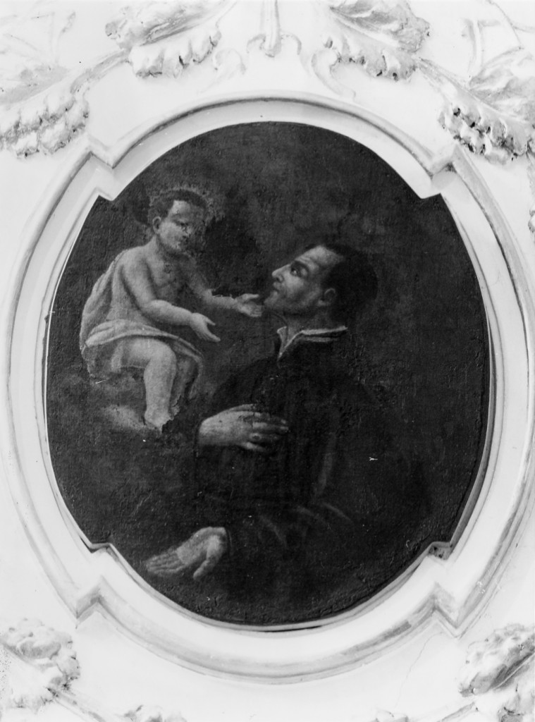 Santo con Gesu' Bambino (dipinto) - ambito Italia centrale (sec. XIX)