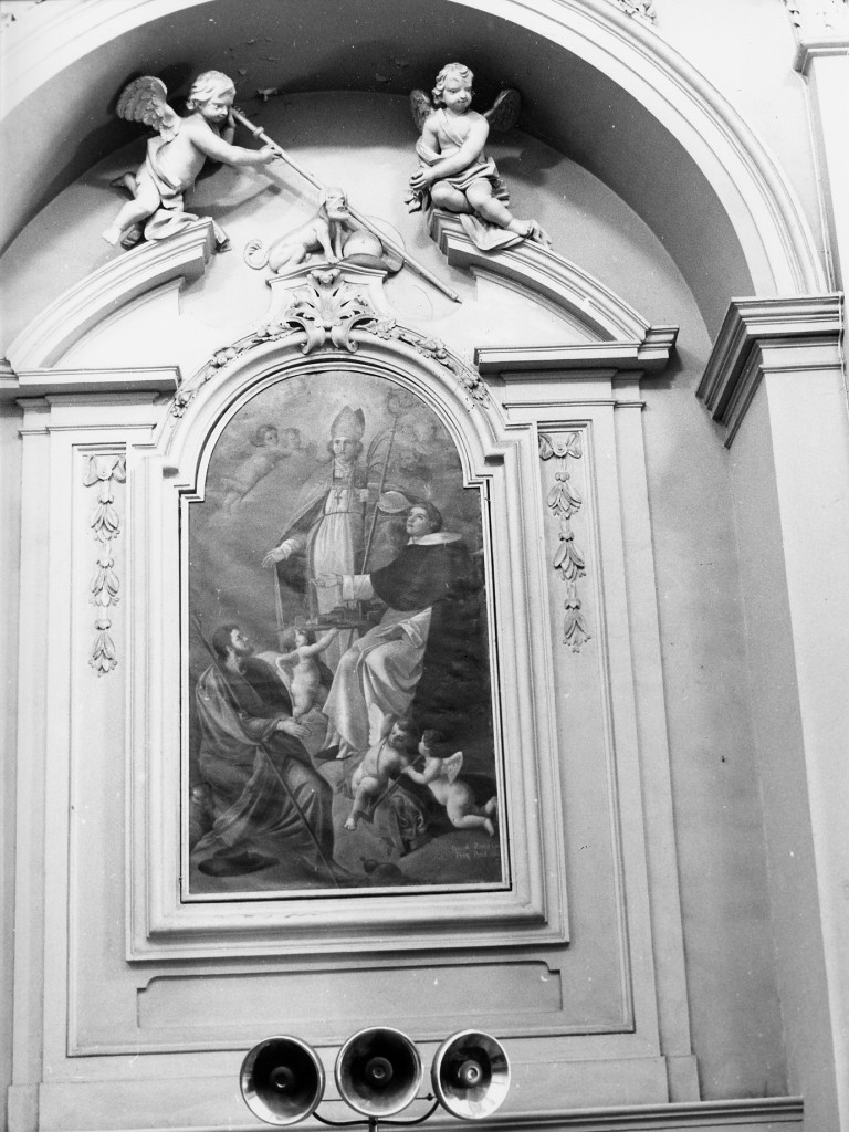 Sant'Emidio Vescovo (dipinto) di Ronzi Giuseppe Angelo (attribuito) (sec. XIX)
