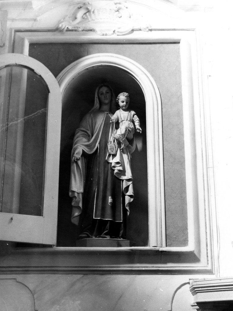 Madonna del Carmelo (statua) - ambito Italia centrale (inizio sec. XX)