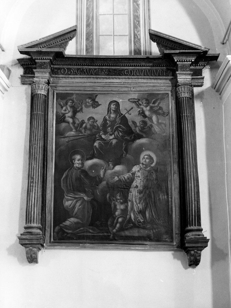 Madonna Addolorata e S.S.Pietro e Stefano (dipinto) di Gizzonio Domenico (attribuito) (sec. XVIII)