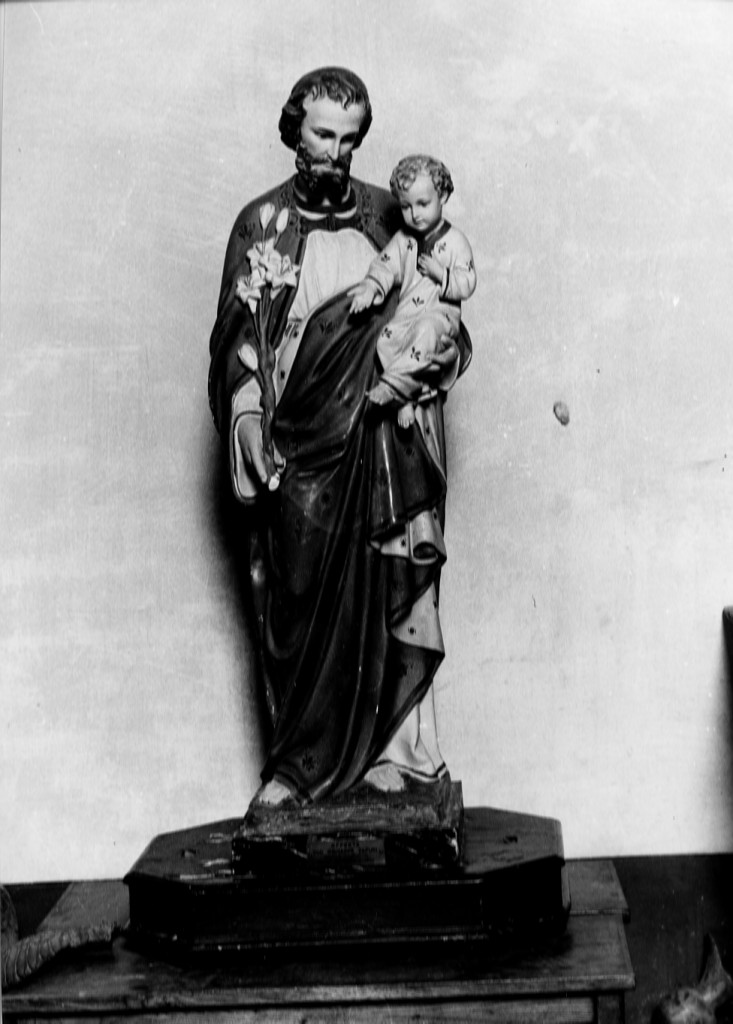 S. Giuseppe e Gesu' Bambino (statua) - ambito altoatesino (sec. XX)