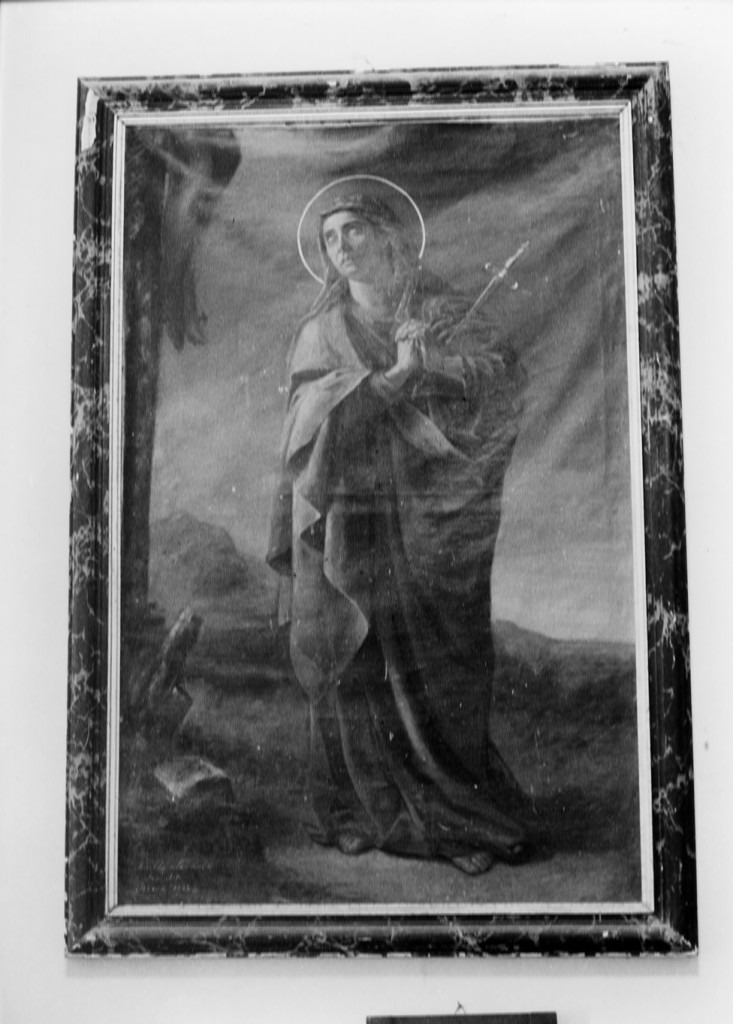 Madonna Addolorata v. anche Madonna dei Sette Dolori (dipinto) di Santini I (attribuito) (sec. XIX)