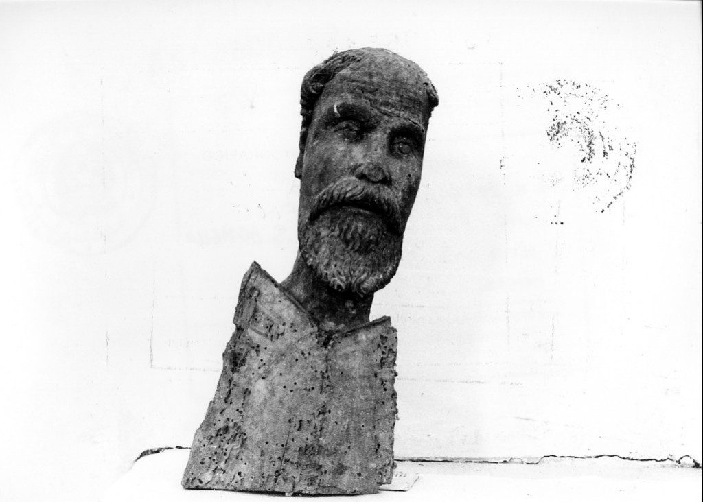 S. Martino (statua, frammento) - ambito toscano (sec. XV)