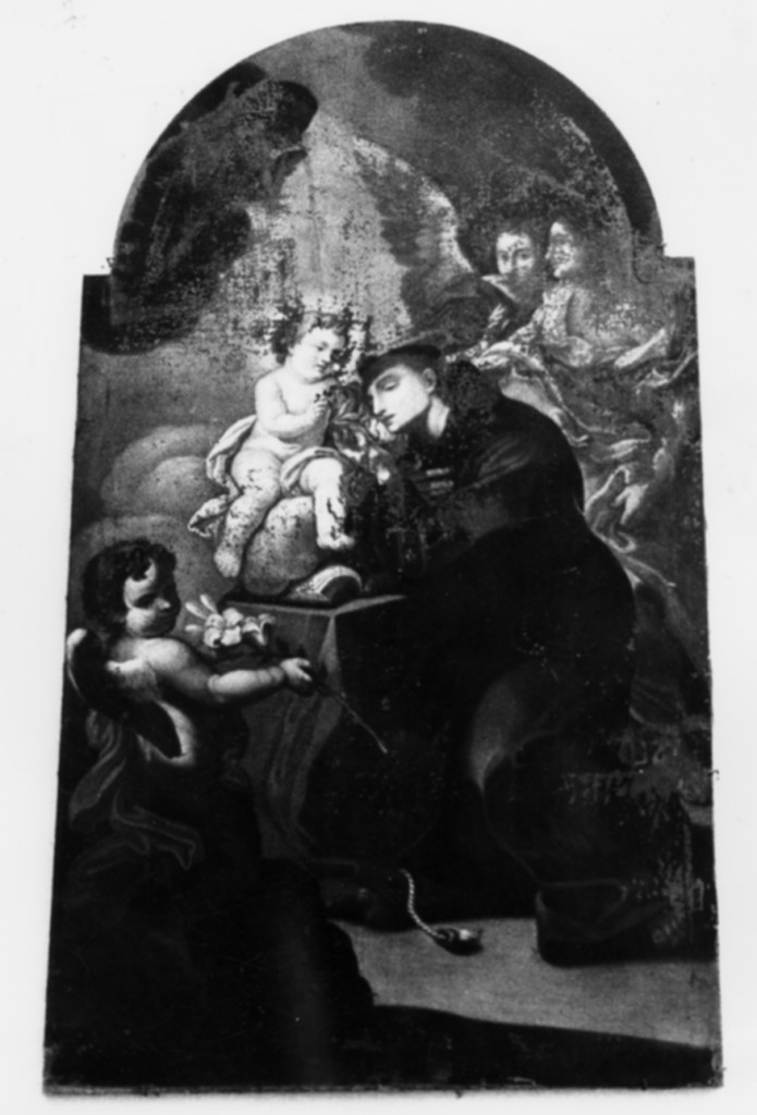 S. Antonio con Bambino (dipinto) - ambito Italia centrale (sec. XVIII)