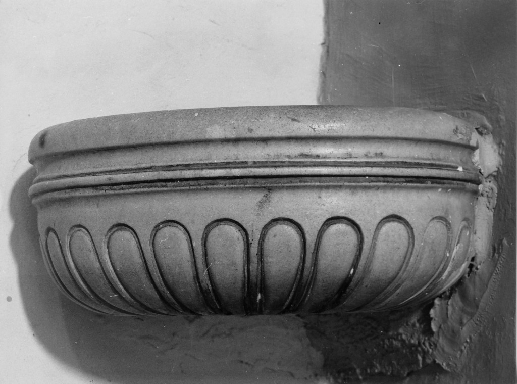 acquasantiera - ambito Italia centrale (sec. XVIII)