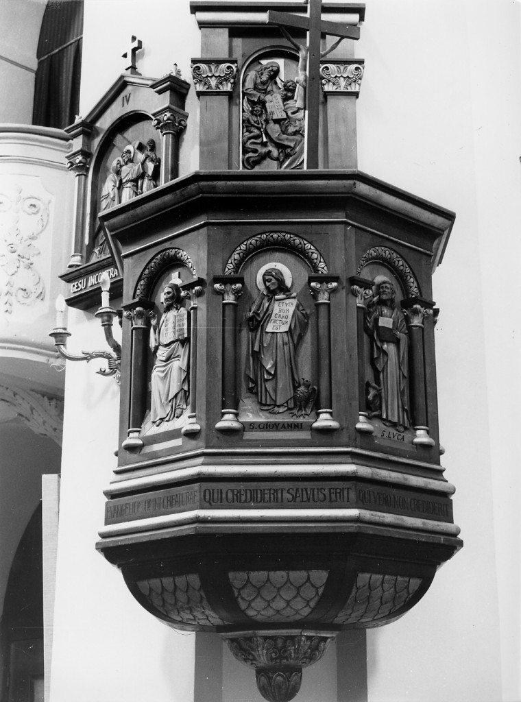 pulpito - ambito Italia centrale (inizio sec. XX)