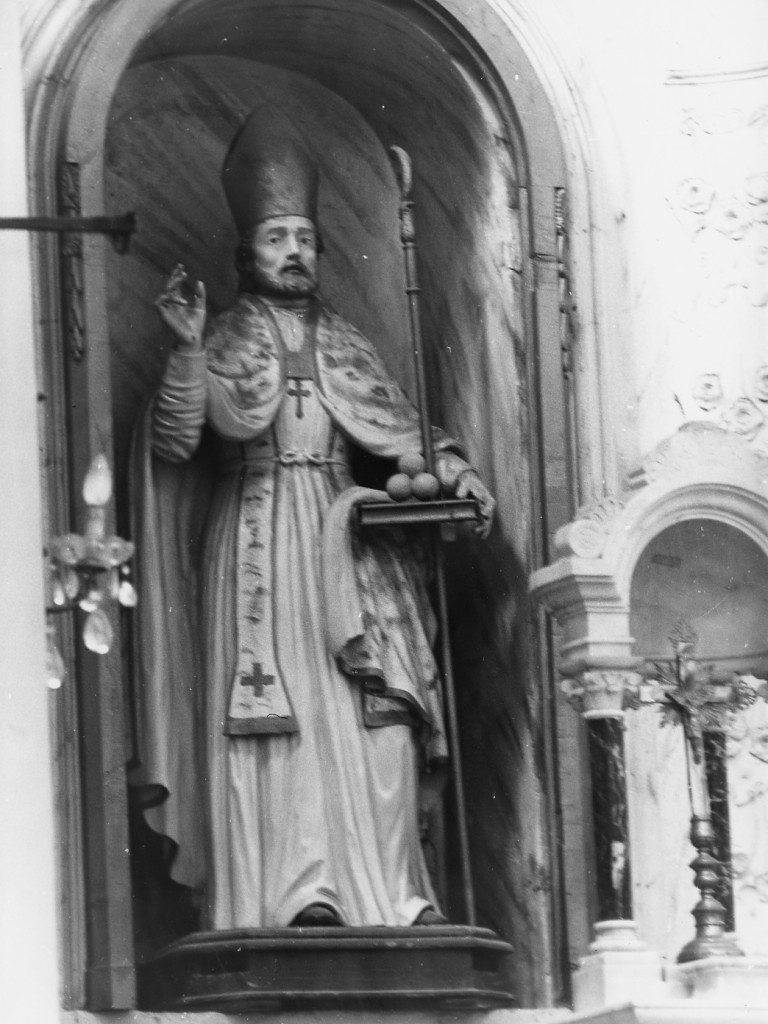 S. Nicola di Bari (statua) - ambito dell'Italia centrale (sec. XIX)