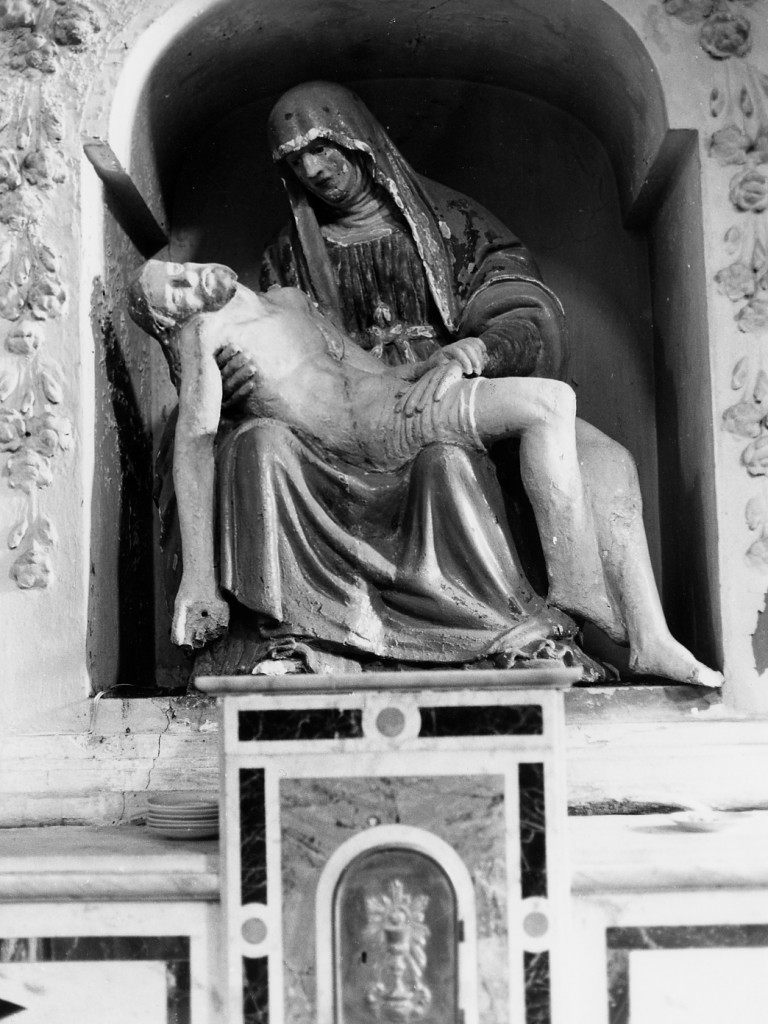 La Pieta' (gruppo scultoreo) - ambito dell'Italia centrale (fine/inizio secc. XVI/ XVII)