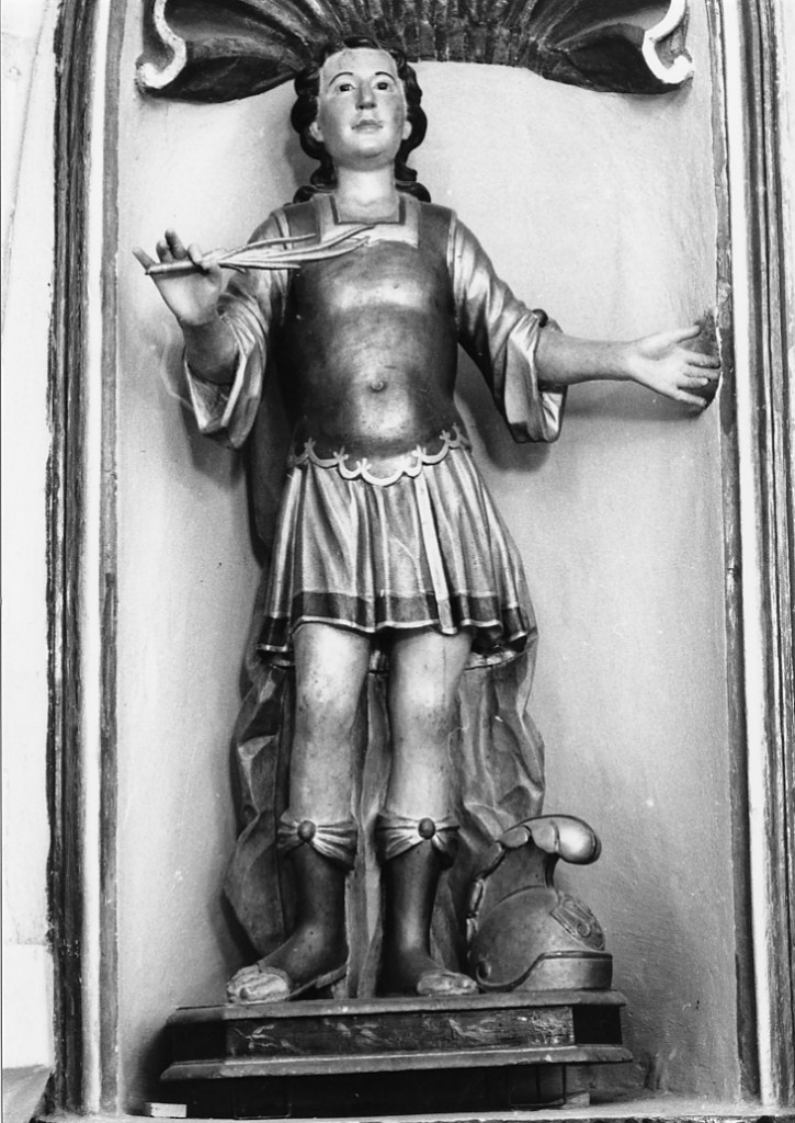 Santo martire (statua) - ambito Italia centrale (sec. XIX)