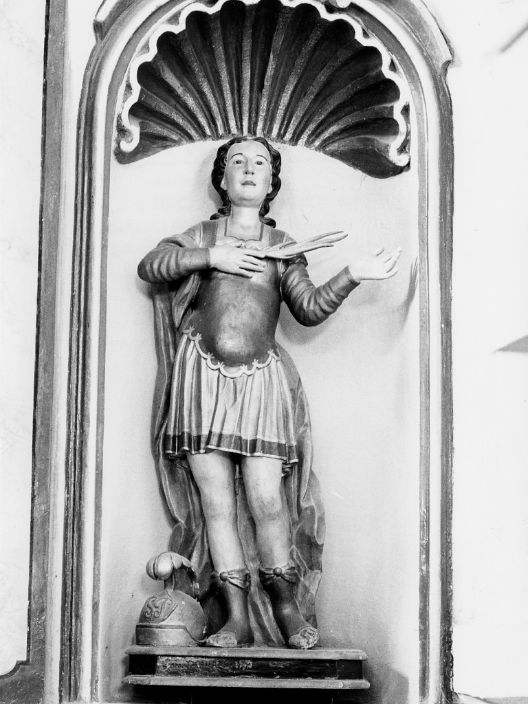 Santo martire (statua) - ambito Italia centrale (sec. XIX)