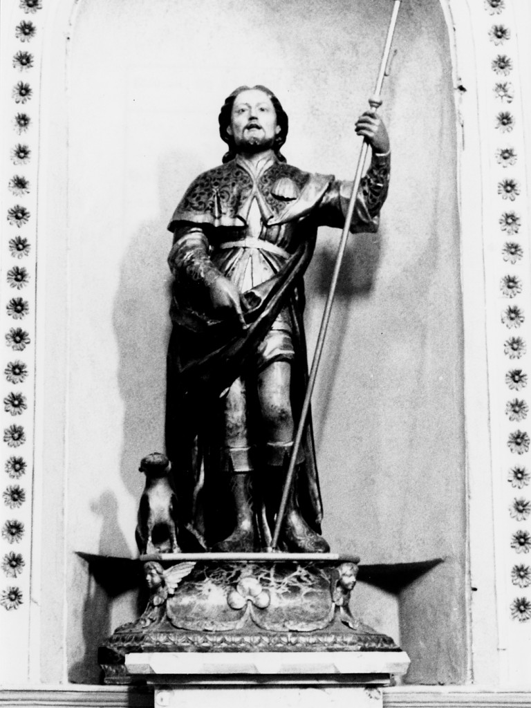 S. Rocco (statua) - ambito Italia centrale (sec. XIX)