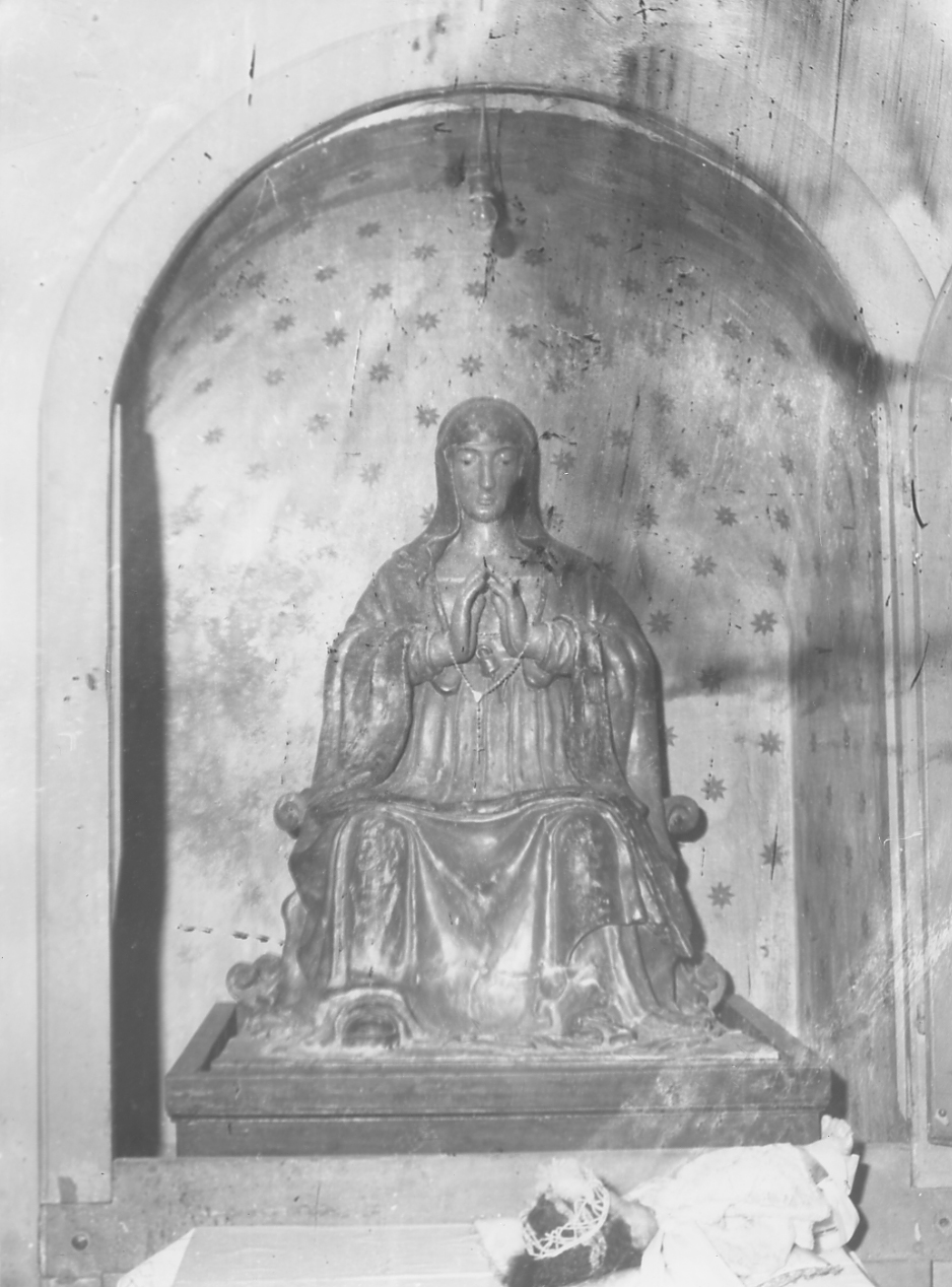 MADONNA (statua) di Gagliardelli Giovanni Francesco (attribuito) (sec. XVI)